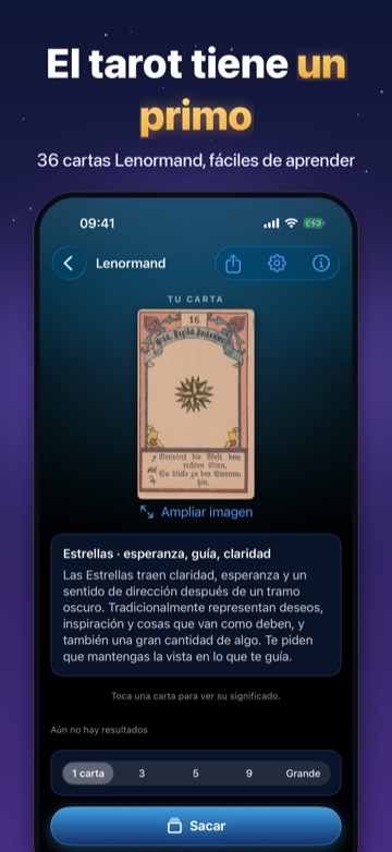 El tarot tiene un primo — 36 cartas Lenormand, fáciles de aprender