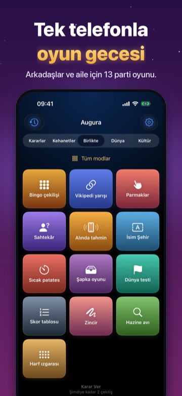 Tek telefonla oyun gecesi — Arkadaşlar ve aile için 13 parti oyunu.